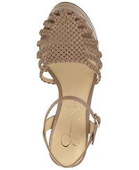 Jessica Simpson Women's Inaia Woven Platform Dress Sandals