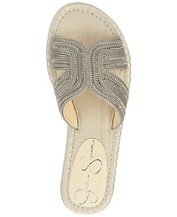 Jessica Simpson Women's Blesyn Slip-On Flat Sandals