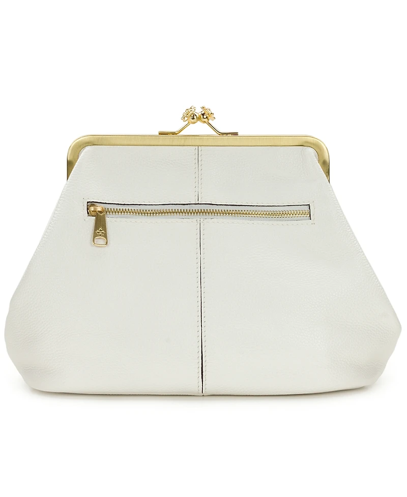 Patricia Nash Medium Sofia Kisslock Leather Bag