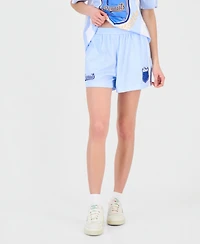 Love Tribe Juniors' Snoopy Graphic-Print Jersey Shorts