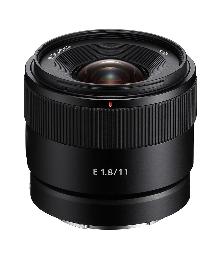 Sony 11mm f/1.8 Lens, Bundle with 55mm Essentials Filter Kit, Cleaning Kit and Cleaning Cloth