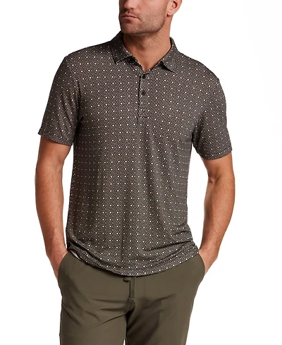 Vintage & Black Men's Short-Sleeve Polo Shirt