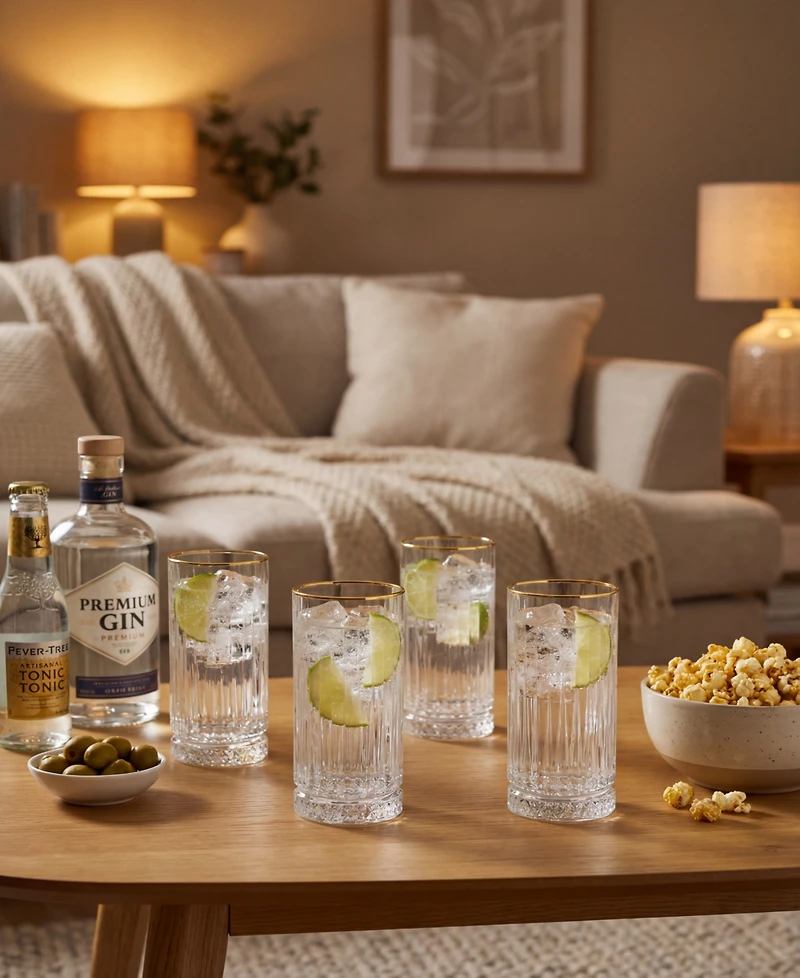 Godinger Avenue Highball, Set of 4