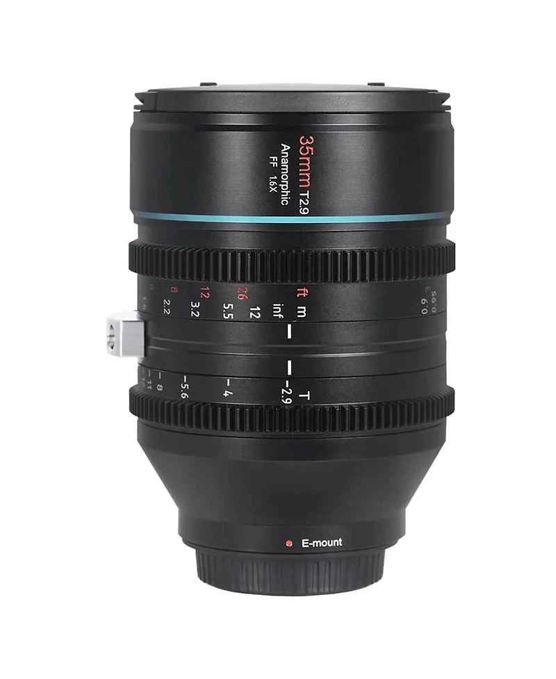 Sirui 35mm and 100mm T2.9 1.6x Anamorphic Lens Kit with 1.25x Adapter for Canon Rf