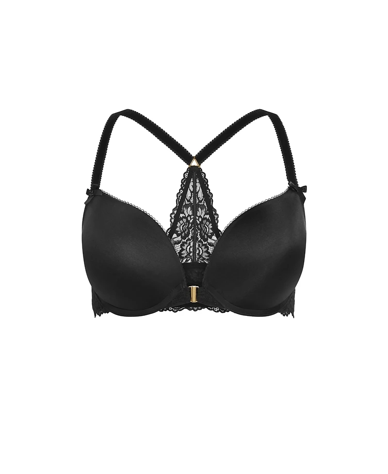 City Chic Women's Plus Adore Luxe Racerback Push-Up Bra