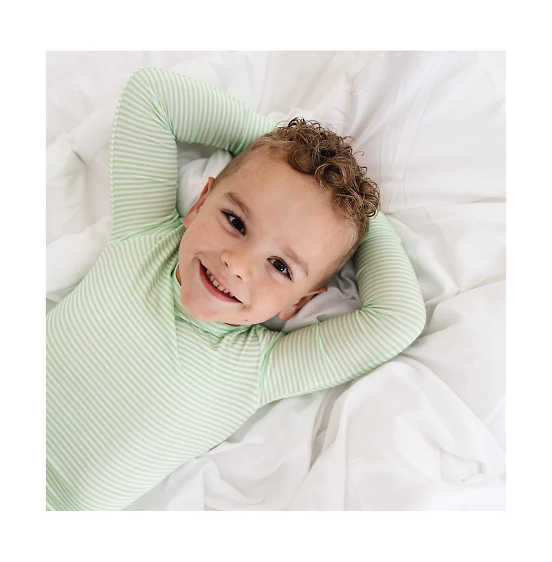 Motette Baby Boys Pear Stripe Pajama Set