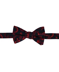 Trafalgar Men's Christian the Romantic Brocade Silk Suspenders and Bow Tie Set