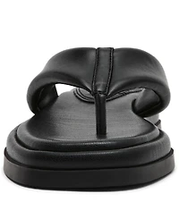 Steve Madden Women's Bella Flatform Slip-On Thong Sandals