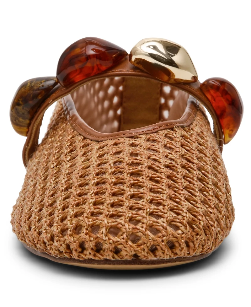 Steve Madden Poppin Embellished Mary-Jane Flats