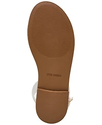 Steve Madden Women's Dandi Round Toe Flat Sandals