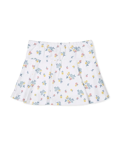 Hope & Henry Little and Big Girls' Organic Printed Knit Skort