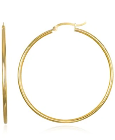 Macys Hoop Earrings In 10k Yellow Gold Collection