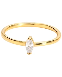 Lola Ade Marquise Gold-Tone Ring