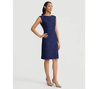 Kasper Women's Wave Knit Sheath Dress