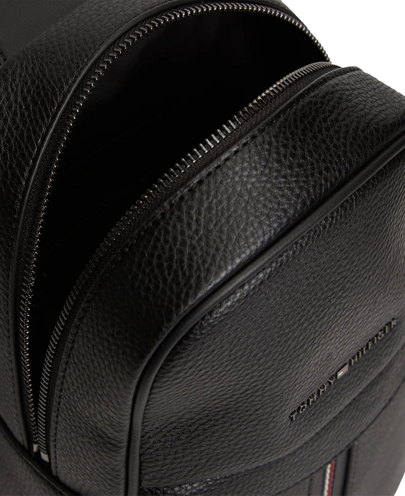 Tommy Hilfiger Men's Zippered Central Sling Bag