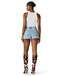 Steve Madden Women's High Rise Shorts