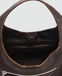 Mango Women's Pockets Shoulder Bag