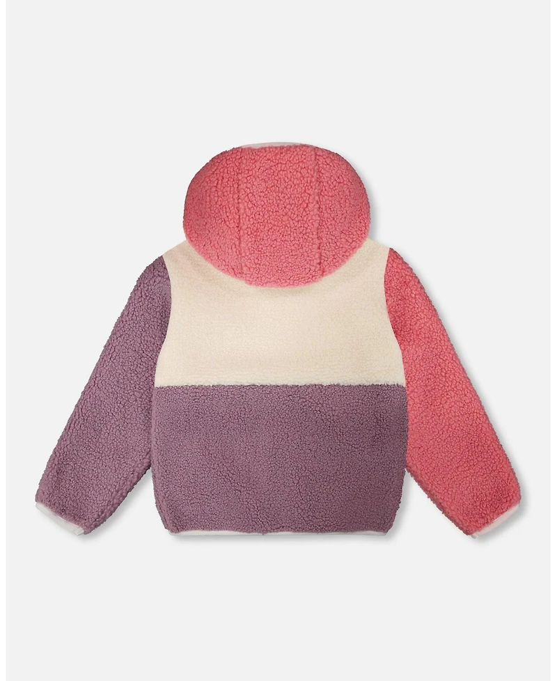 Deux par Deux Baby Girls Sherpa Jacket