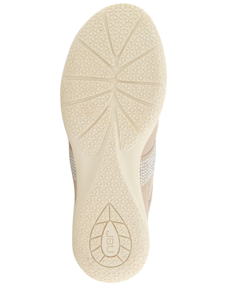 Jbu Women's Dion Round Toe Casual Sneakers