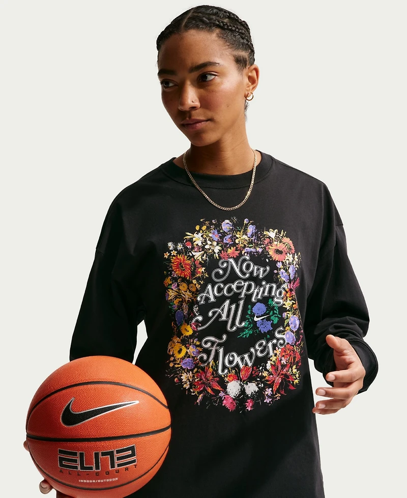 Nike Women's Long-Sleeve Basketball T-Shirt