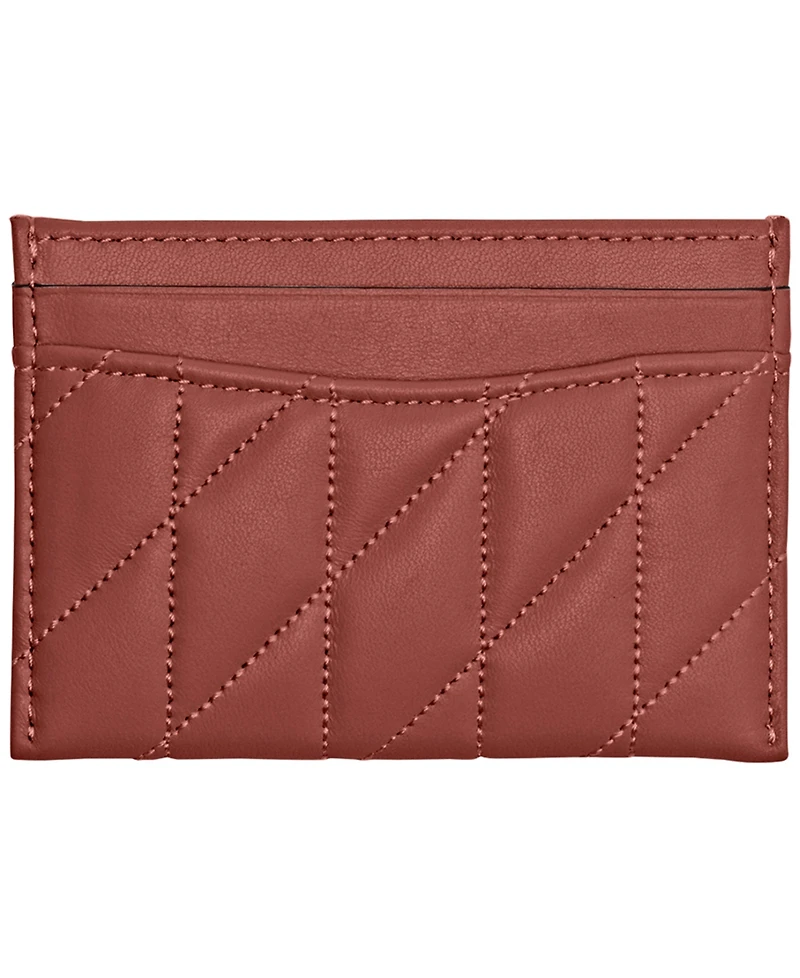 Coach Essential Quilted Pillow Leather Card Case