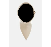 London Rag Gaias Fantasy Heel Patent Faux Leather Boots