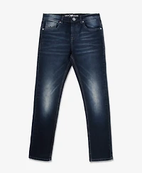 Big Boy's Dark Blue Washed Jeans - Child