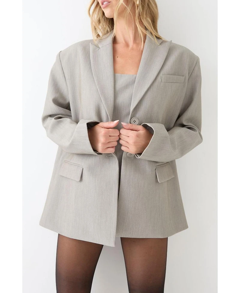 MissPap Women's Premium Masculine Blazer
