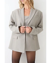 MissPap Women's Premium Masculine Blazer