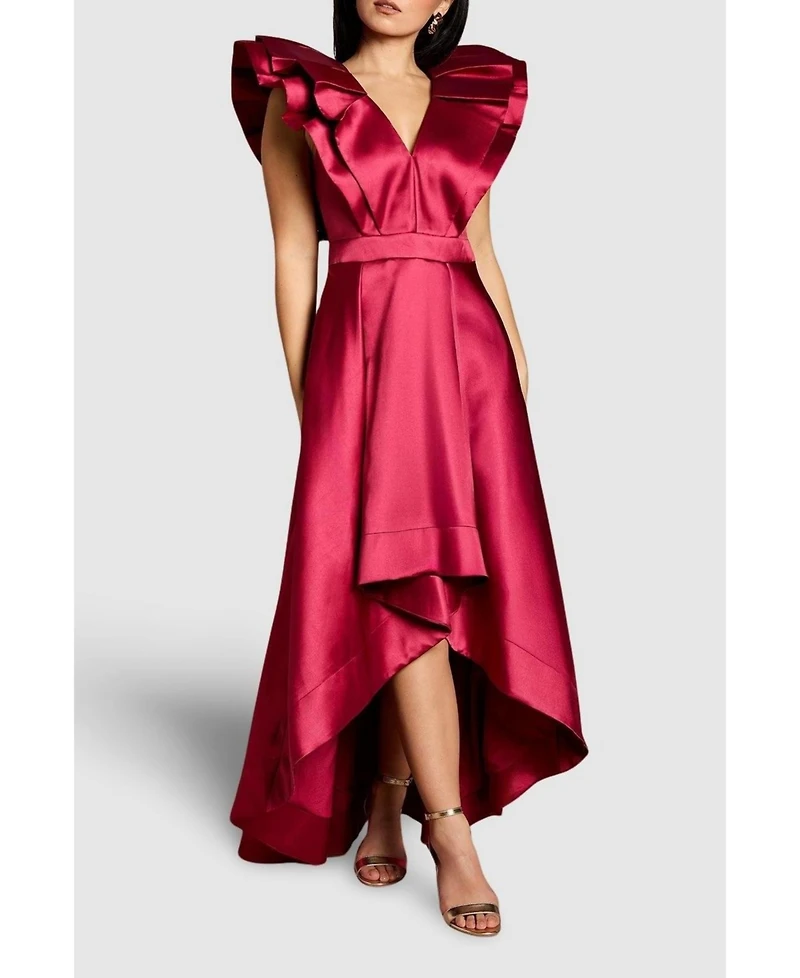 Coast Women's Frill Sleeve Midi Dress