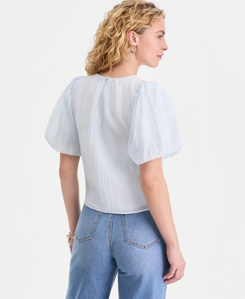 On 34th Women's Puff Sleeve Blouse, Macy's Exclusive