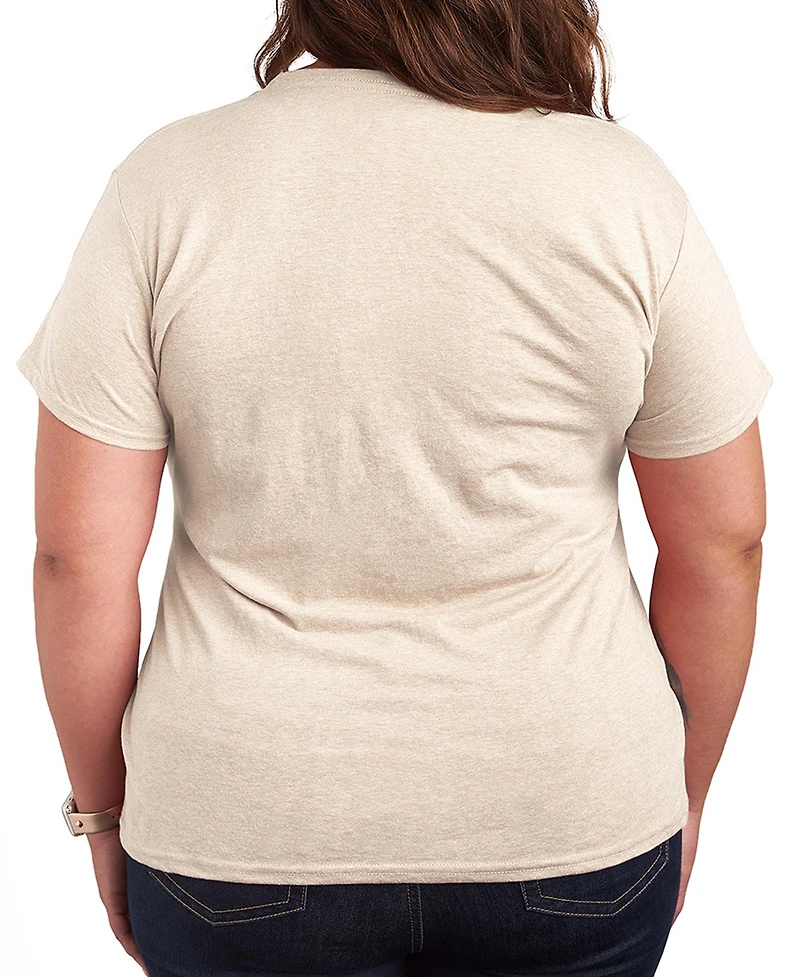 Hybrid Apparel Women's Peanuts Love Snoopy Short Sleeve Graphic T-Shirt