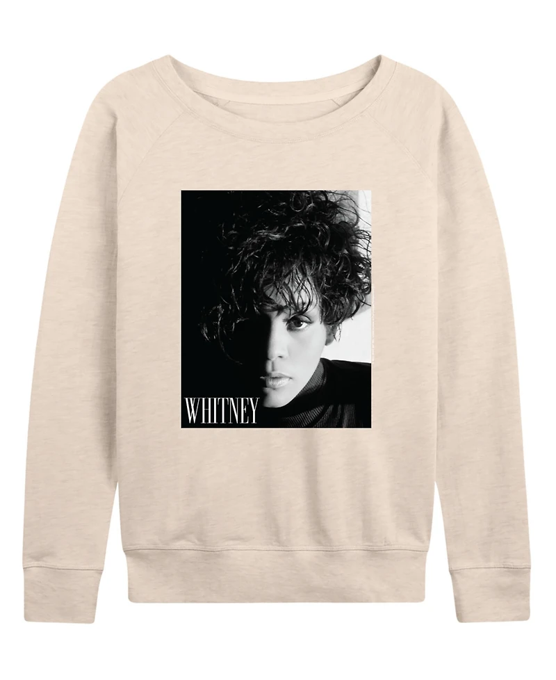 Hybrid Apparel Women's Whitney Houston Pose French Terry Long Sleeve T-shirt