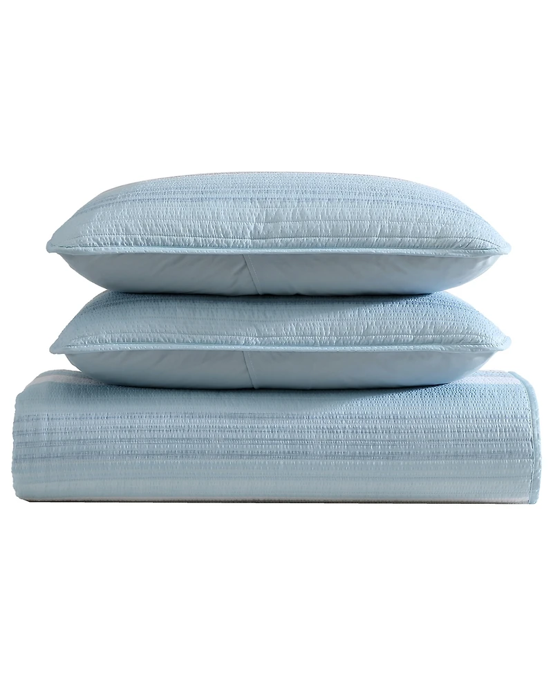 Beatrice Home Fashions Coralinn Stripe 2-Pc. Quilt Set, Twin