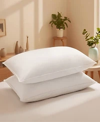 Unikome Medium Firm Feather 2-Pack Pillows