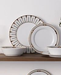 Noritake Empire Gold-Tone 12-Pc. Dinnerware Set, Service for 4