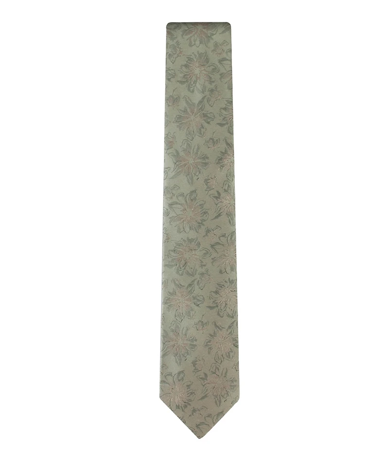 Calvin Klein Men's Floral Pattern Tie