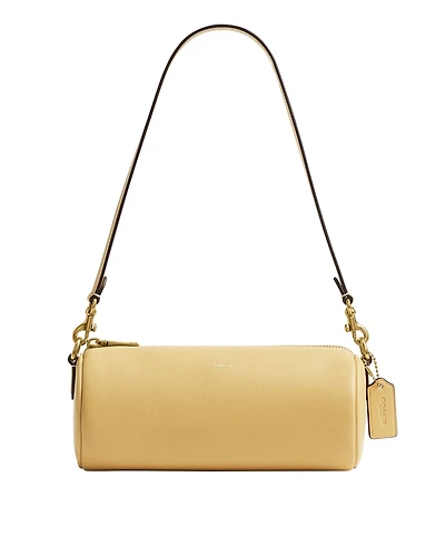 Coach Barrel Small Leather Slim Shoulder Bag