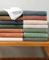 Linery & Co. Cotton Textured -Piece Bath Towel Set