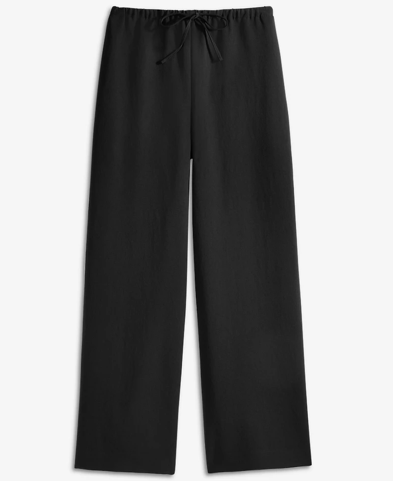 On 34th Women's High-Rise Pull Crepe Wide-Leg Pants, Macy's Exclusive '
