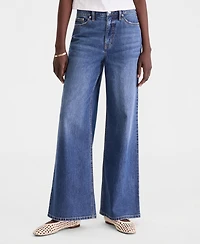 On 34th Women's Berkeley High-Rise Wide-Leg Jeans, Macy's Exclusive