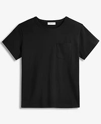 On 34th Women's 100% Cotton Pocket T-Shirt, Macy's Exclusive