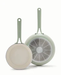 GreenPan Nova Gallery Ceramic Nonstick 2-Piece Frypan Set