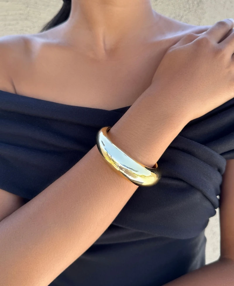 Adornia Gold Chunky Cuff Bracelet