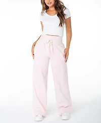 Celebrity Pink Women's Wide-Leg Sweatpants