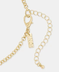 I.n.c. International Concepts Sculptural Curve Collar Necklace, 16-1/2" + 3" extender, Macy's Exclusive