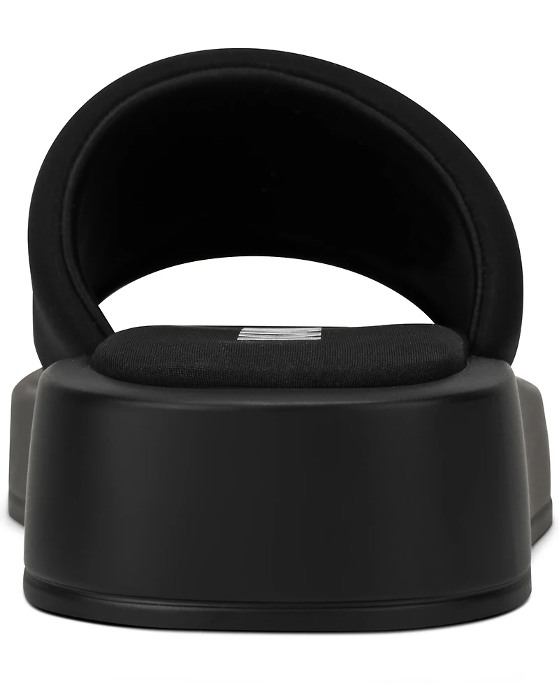 Karl Lagerfeld Paris Women's Opal Bonjour Platform Slide Sandals