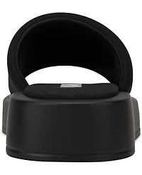 Karl Lagerfeld Paris Women's Opal Bonjour Platform Slide Sandals