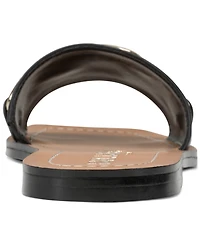 Karl Lagerfeld Paris Women's Marzella Slip-On Flat Sandals