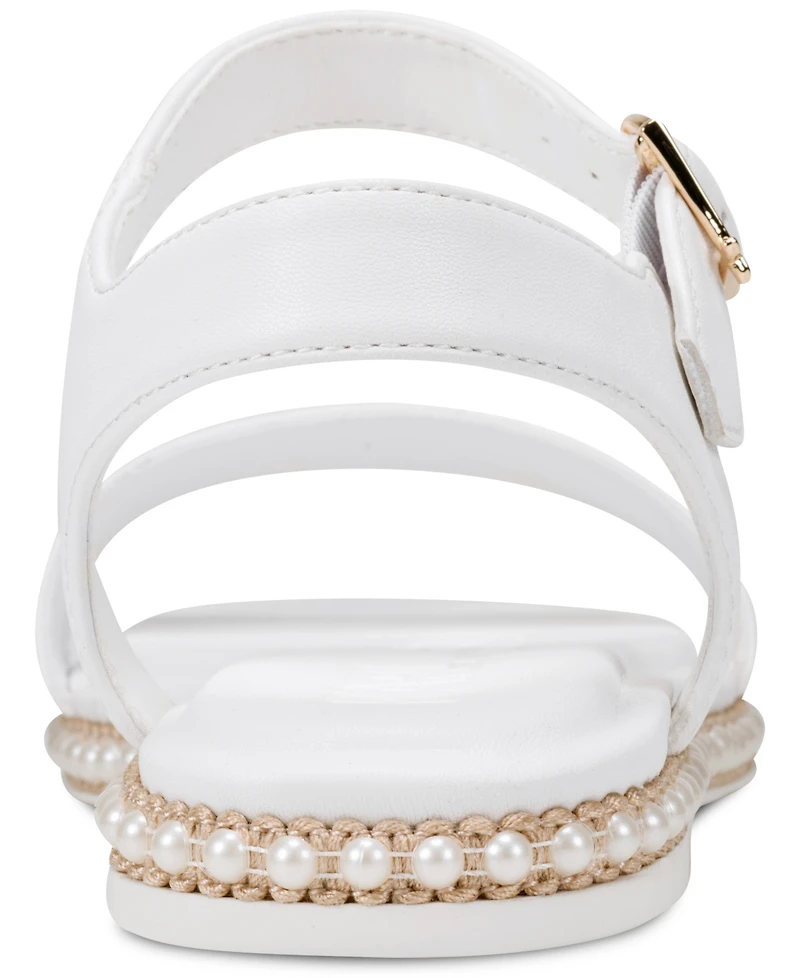 Karl Lagerfeld Paris Women's Cresson Ankle Strap Sandals